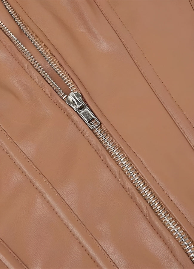 Solid Color Steampunk Corset Brown / 4XL solid-color-steampunk-corset-brown