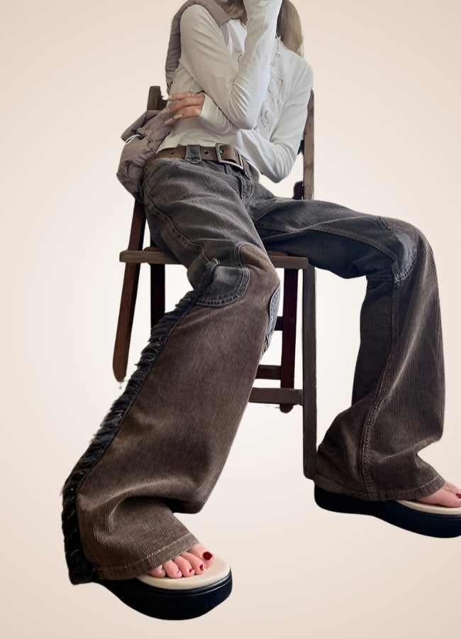 Steampunk Cowboy Pants Coffee / L steampunk-cowboy-pants-coffee