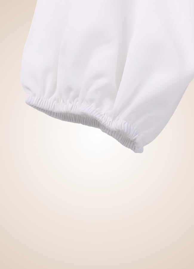 Steampunk Renaissance Off Shoulder Shirt White / M steampunk-renaissance-off-shoulder-shirt-white