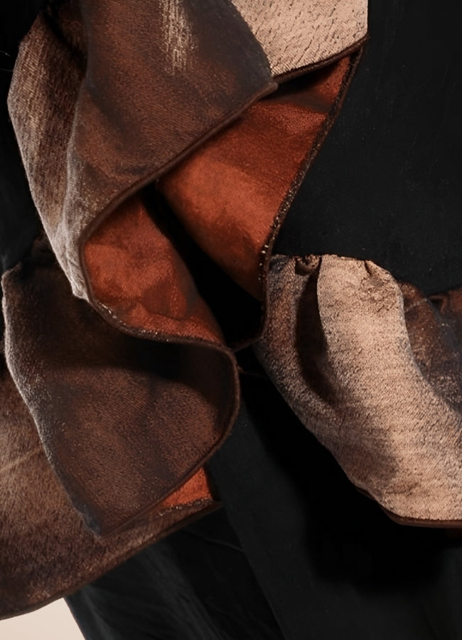 Steampunk Vintage Long Skirt Black / One Size steampunk-vintage-long-skirt-black