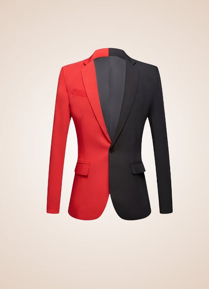 Black And Red Steampunk Jacket Black Red / XL black-and-red-steampunk-jacket-black-red