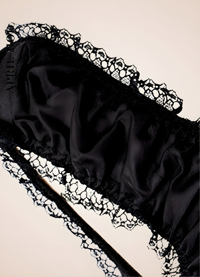 Black Gothic Lolita Dress Black / XL black-gothic-lolita-dress-black