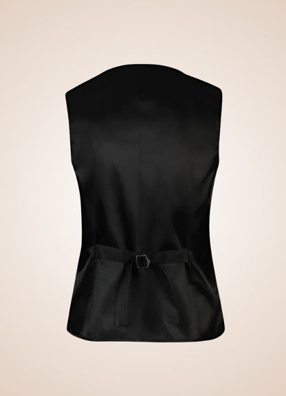 Black Gothic Man Tailcoat Vest Black / XL black-gothic-man-tailcoat-vest-black