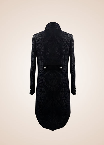 Black Gothic Steampunk Tailcoat Black / 3XL black-gothic-steampunk-tailcoat-black