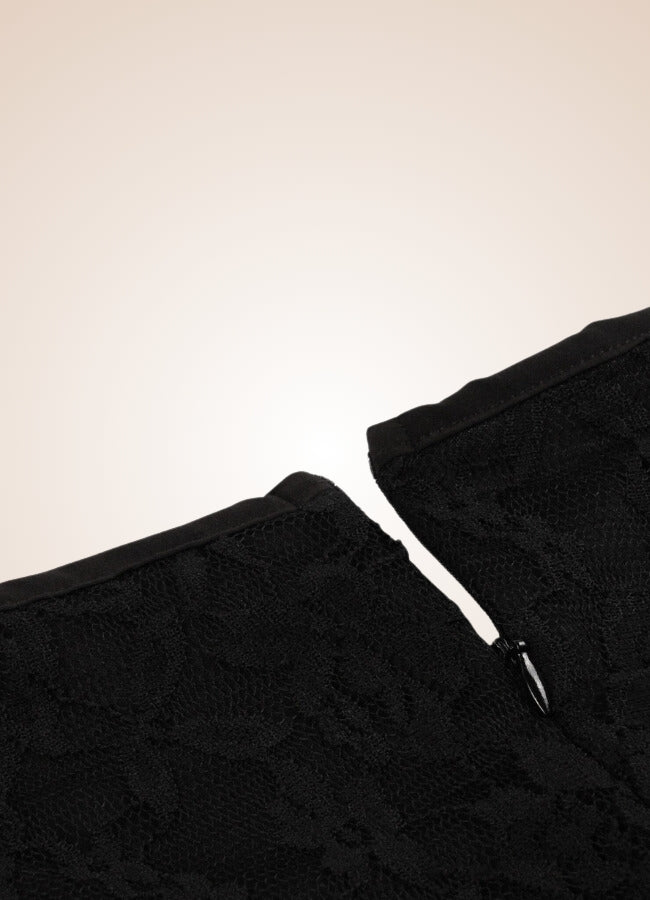 Black Gothic Vintage Dress Black / 3XL black-gothic-vintage-dress-black