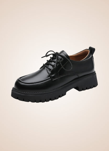 Black Leather Women's Shoes Black / 9.5 black-leather-womens-shoes-black