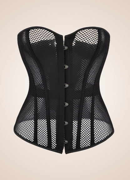 Black Pirate Steampunk Bustier Black / 5XL black-pirate-steampunk-bustier-black