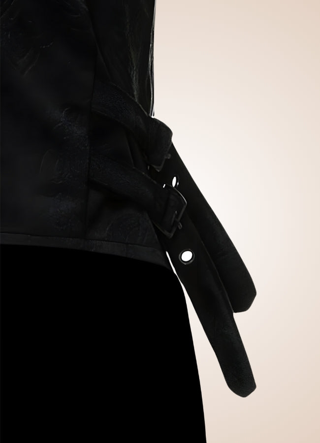 Black Steampunk Gothic Vest Black / L black-steampunk-gothic-vest-black