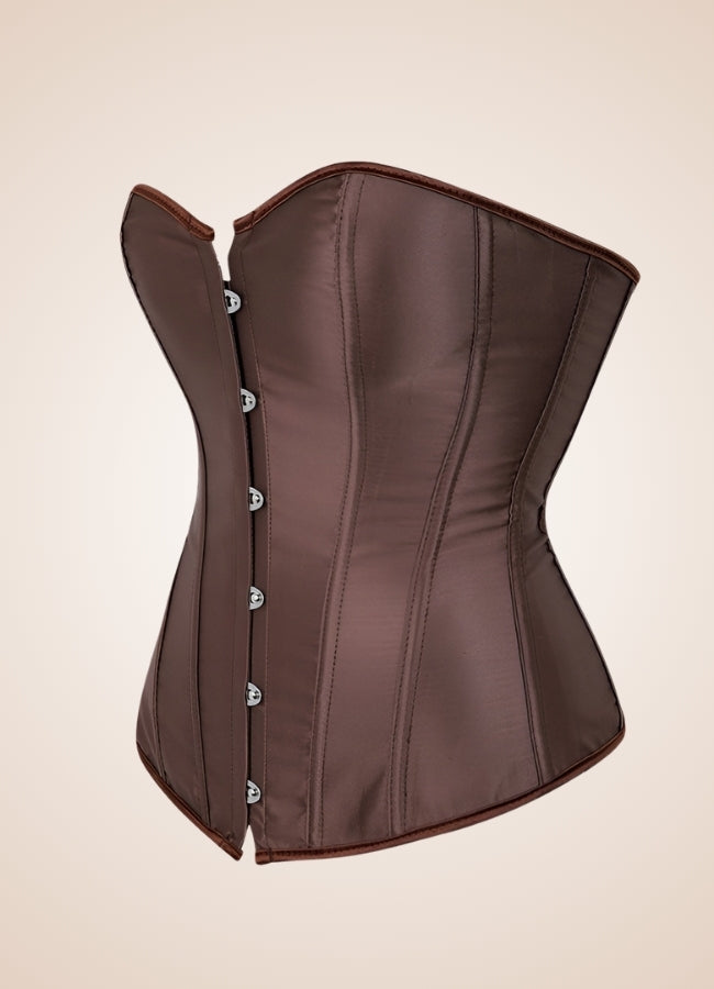 Classic Brown Steampunk Corset Brown / 4XL classic-brown-steampunk-corset-brown