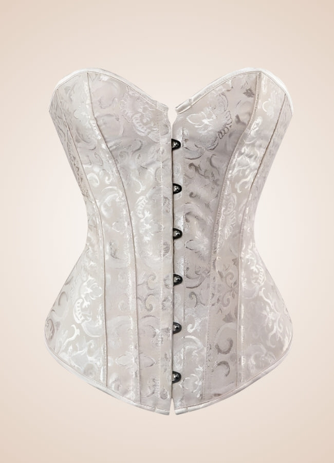 Classic Vintage Steampunk Bustier Beige / 4XL classic-vintage-steampunk-bustier-beige