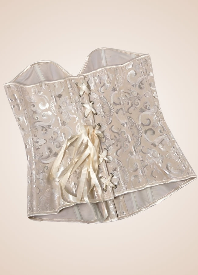 Classic Vintage Steampunk Bustier Beige / 4XL classic-vintage-steampunk-bustier-beige