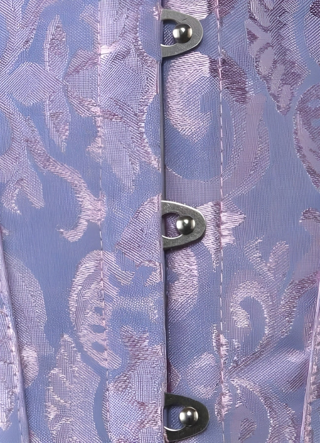 Classic Vintage Steampunk Bustier Purple / 4XL classic-vintage-steampunk-bustier-purple