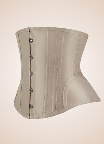 Cream Steampunk Corset Beige / 2XS cream-steampunk-corset-beige