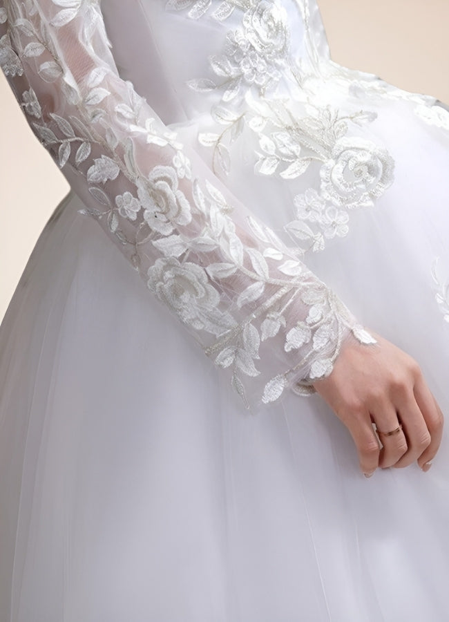 Elegant White Steampunk Dress White / 2XL elegant-white-steampunk-dress-white