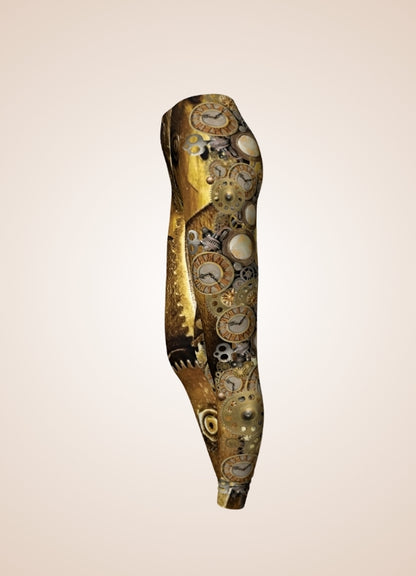 Gold Steampunk Gear Legging Gold / L gold-steampunk-gear-legging-gold