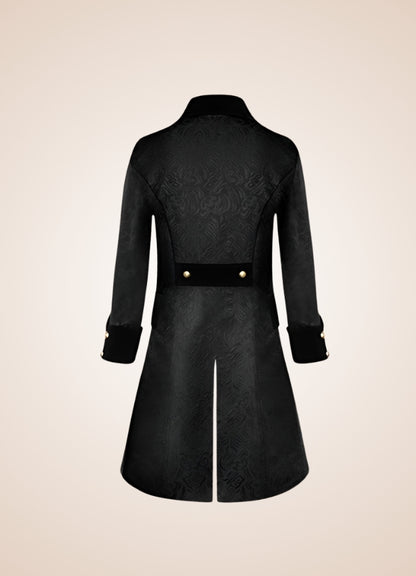 Gothic Steampunk Coat Black / 3XL gothic-steampunk-coat-black