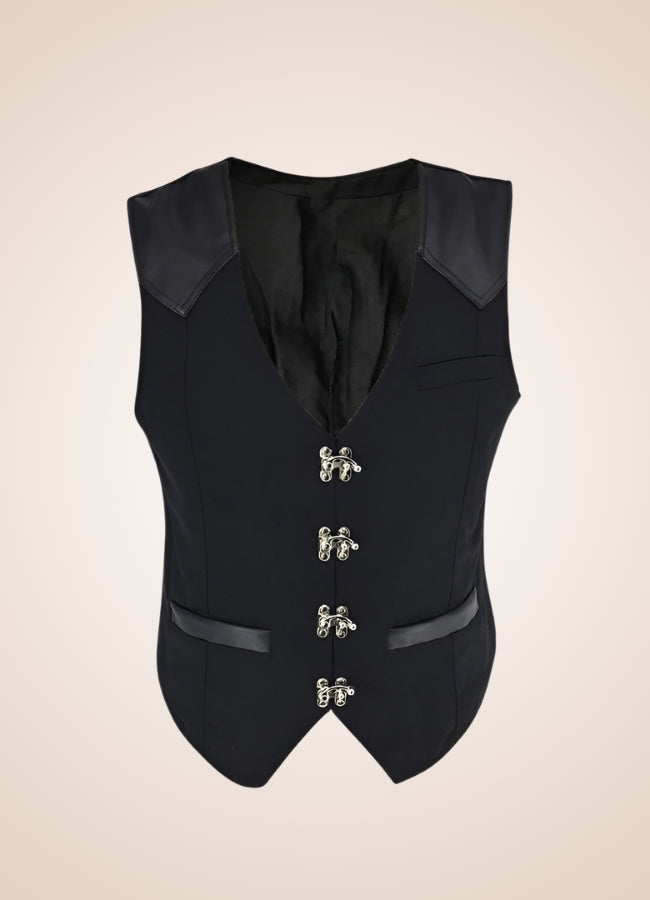 Gothic Steampunk Corset Black / 2XL gothic-steampunk-corset-black