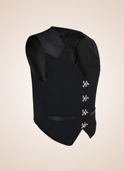 Gothic Steampunk Corset Black / 2XL gothic-steampunk-corset-black