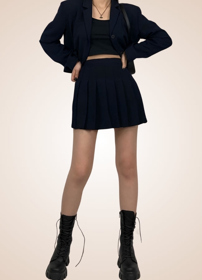 Gothic Steampunk Mid Calf Boots Black / 9.5 gothic-steampunk-mid-calf-boots-black