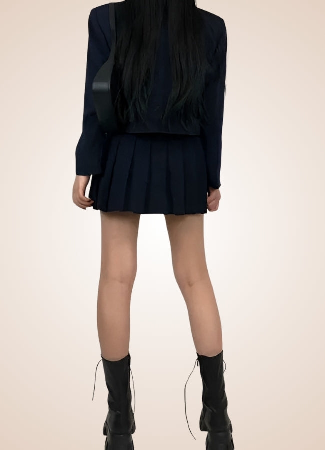 Gothic Steampunk Mid Calf Boots Black / 9.5 gothic-steampunk-mid-calf-boots-black