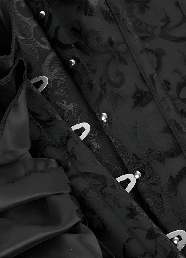 Gothic Victorian Corset Black / XL gothic-victorian-corset-black