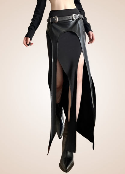 Grunge Punk Gothic Skirt Black / M grunge-punk-gothic-skirt-black
