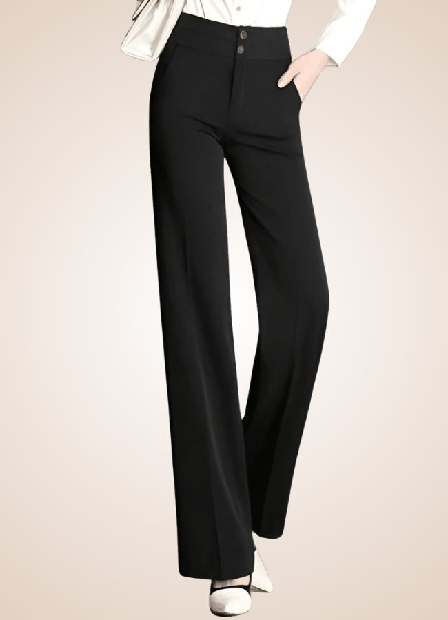 High-Waisted Victorian-Inspired Steampunk Pants Black / 3XL high-waisted-victorian-inspired-steampunk-pants-black