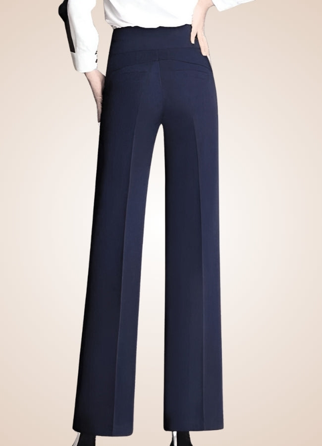 High-Waisted Victorian-Inspired Steampunk Pants Blue / 3XL high-waisted-victorian-inspired-steampunk-pants-blue