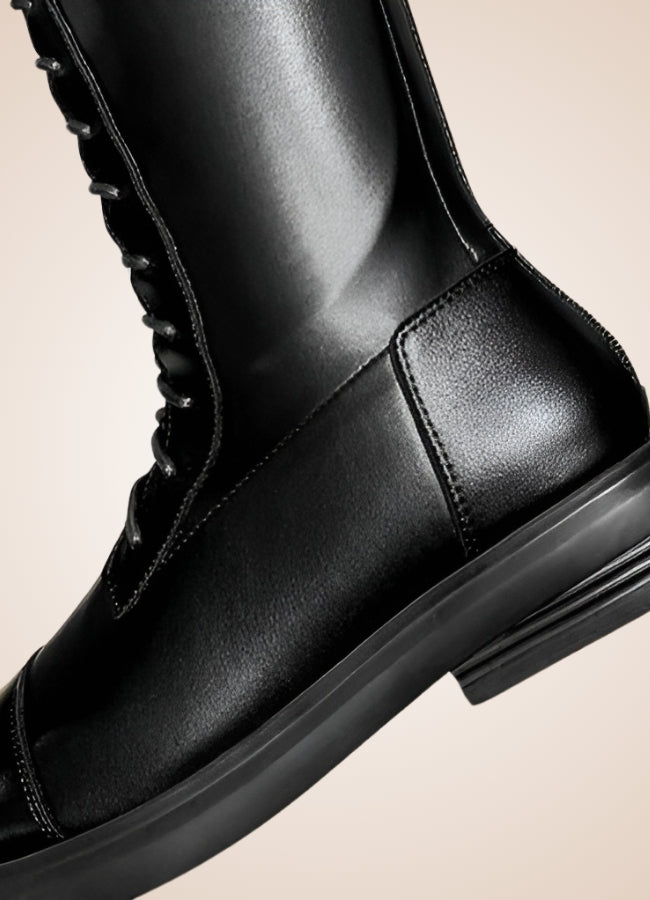 Knee High Victorian Boots Black / 9.5 knee-high-victorian-boots-black