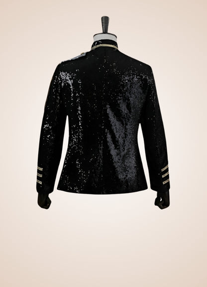 Man Steampunk Military Jacket Black / 4XL man-steampunk-military-jacket-black