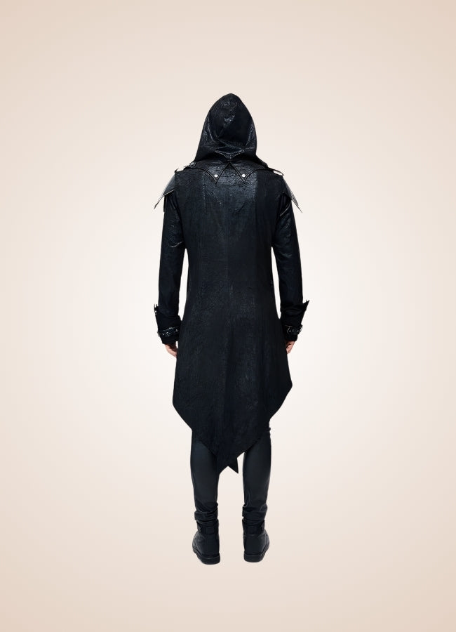 Medieval Steampunk Frock Coat Black / 2XL medieval-steampunk-frock-coat-black