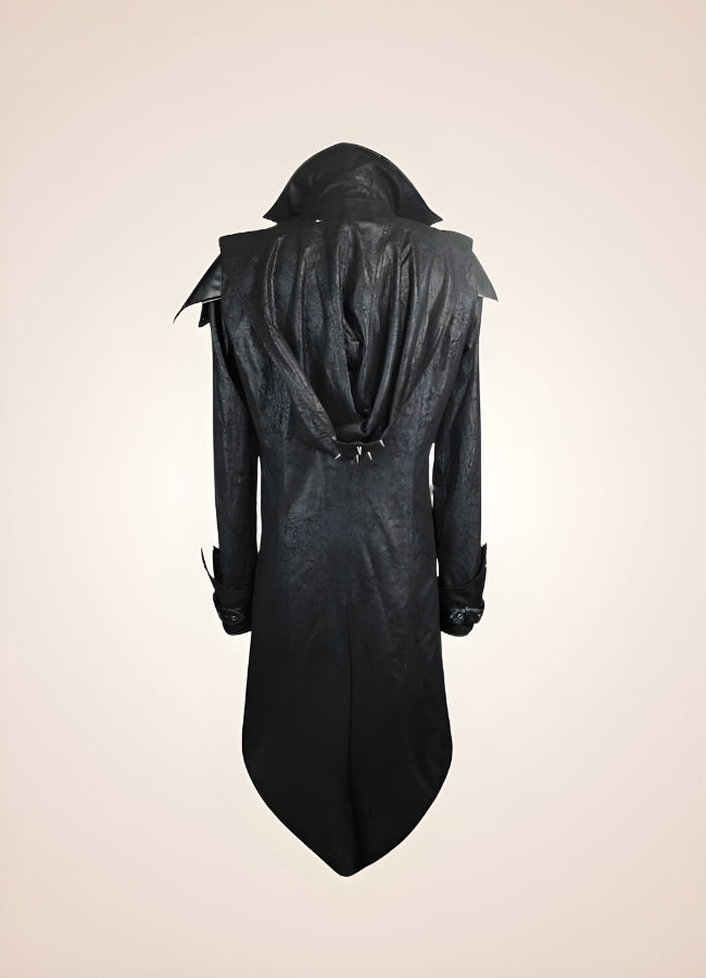 Medieval Steampunk Frock Coat Black / 2XL medieval-steampunk-frock-coat-black