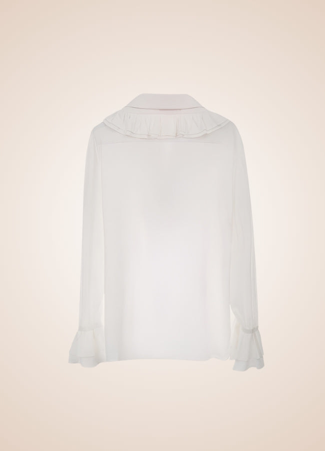 Men's Pirate Ruffles Shirt White / XL mens-pirate-ruffles-shirt-white