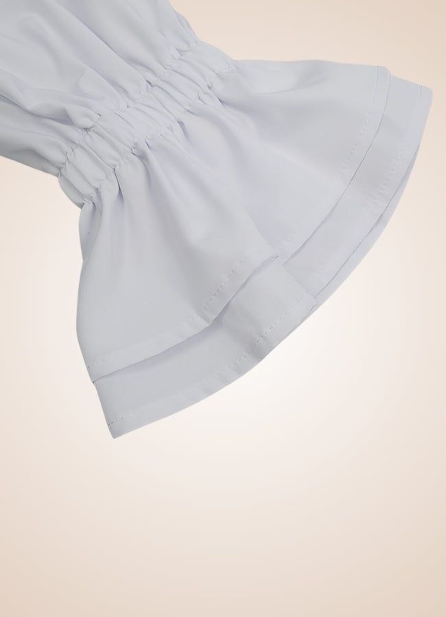 Men's Pirate Ruffles Shirt White / XL mens-pirate-ruffles-shirt-white