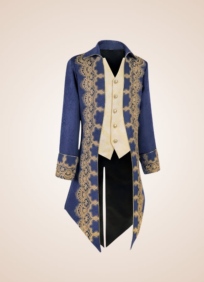 Military Parade Redingote Blue / 2XL military-parade-redingote-blue