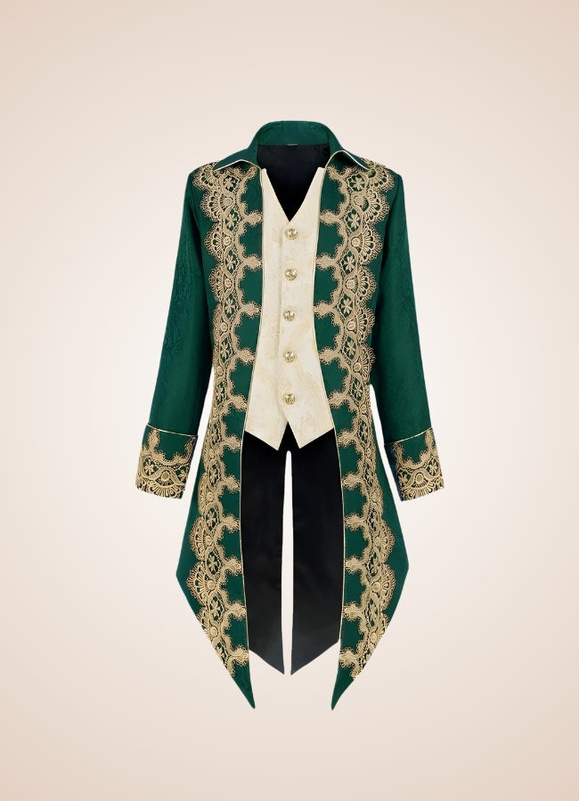 Military Parade Redingote Green / 2XL military-parade-redingote-green