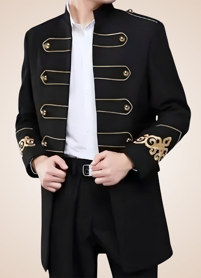 Noble Steampunk Coat Black / 2XL noble-steampunk-coat-black