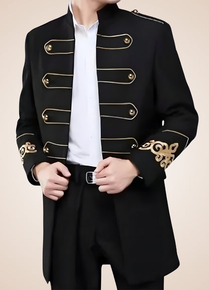 Noble Steampunk Coat Black / 2XL noble-steampunk-coat-black