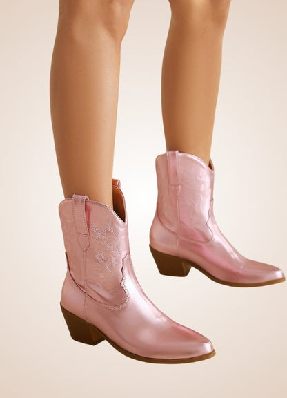 Pink Cowboy Cowgirl Boots Pink / 15.5 pink-cowboy-cowgirl-boots-pink