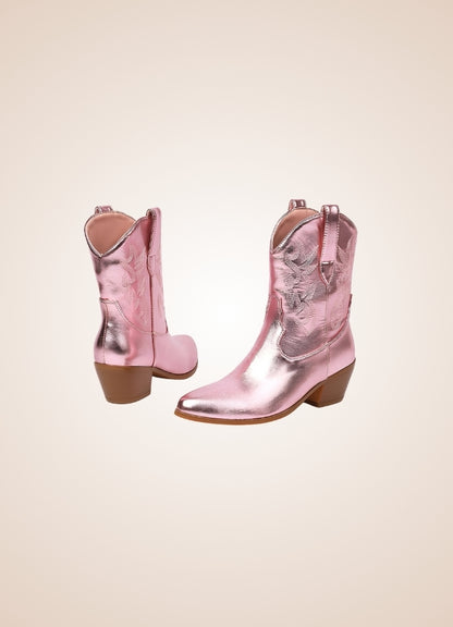 Pink Cowboy Cowgirl Boots Pink / 15.5 pink-cowboy-cowgirl-boots-pink
