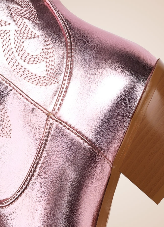 Pink Cowboy Cowgirl Boots Pink / 15.5 pink-cowboy-cowgirl-boots-pink