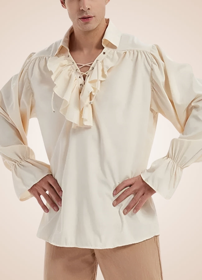 Pirate Shirt Beige / 4XL pirate-shirt-beige