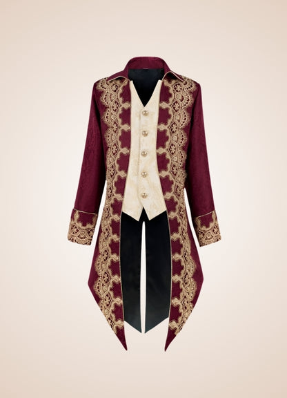 Red Victorian Renaissance Jacket Red / XL red-victorian-renaissance-jacket-red