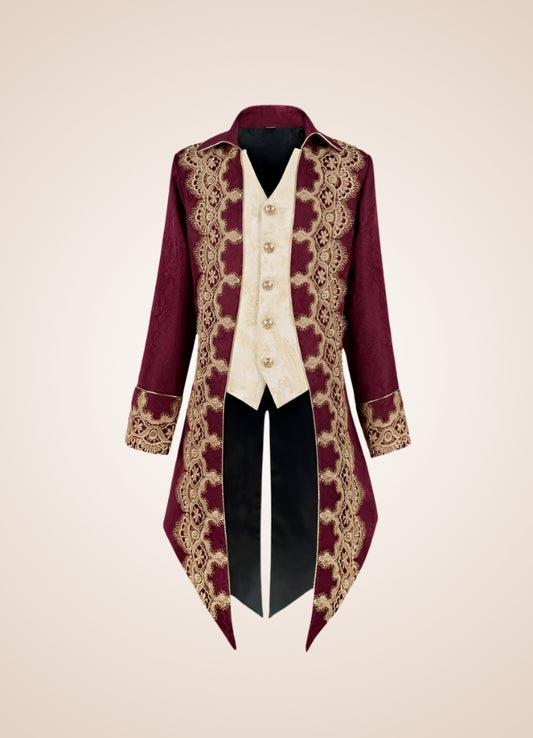 Red Victorian Renaissance Jacket Red / XL red-victorian-renaissance-jacket-red