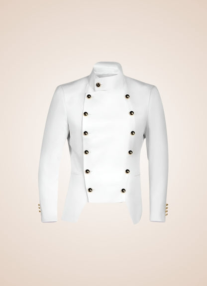 Renaissance Double Breasted Jacket White / XL renaissance-double-breasted-jacket-white