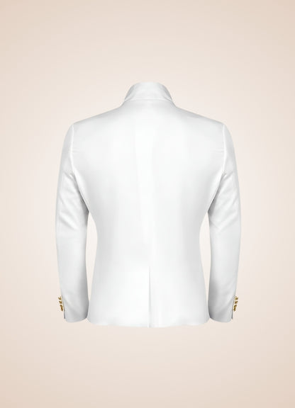 Renaissance Double Breasted Jacket White / XL renaissance-double-breasted-jacket-white