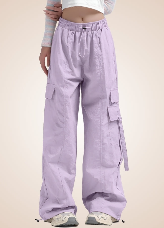 Steampunk Baggy Pants Purple / L steampunk-baggy-pants-purple