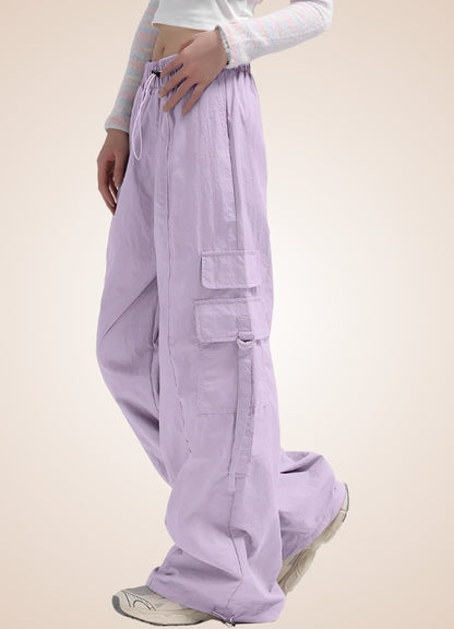 Steampunk Baggy Pants Purple / L steampunk-baggy-pants-purple