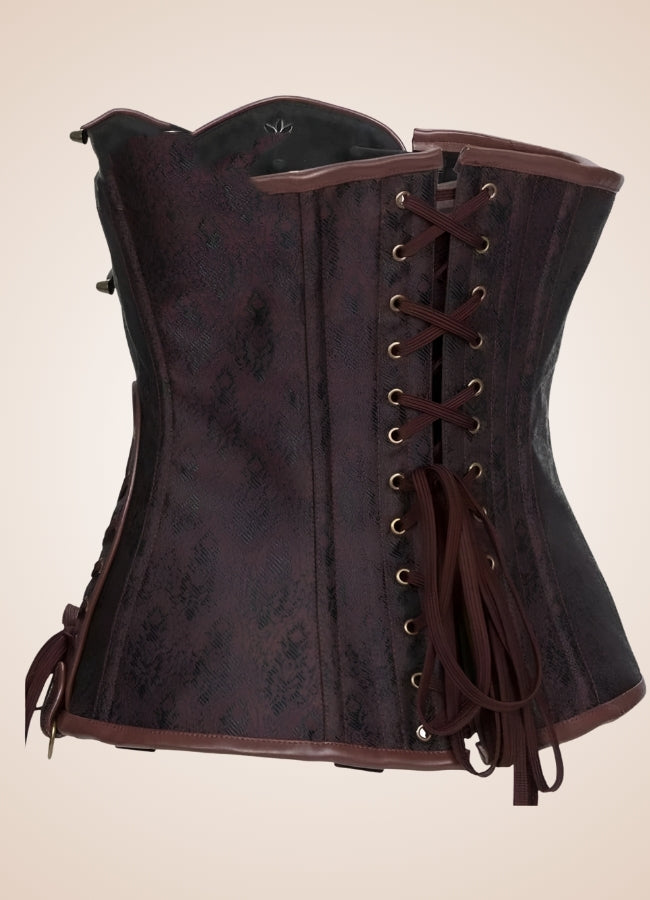 Steampunk Chain Corset Brown / XL steampunk-chain-corset-brown