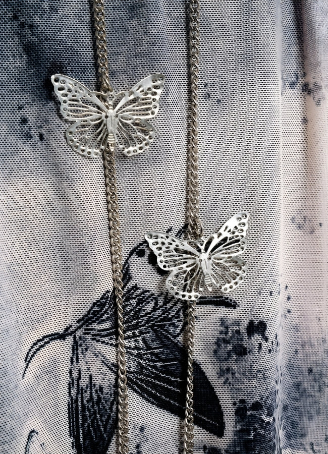 Steampunk Chain Corset Dress Black / XL steampunk-chain-corset-dress-black